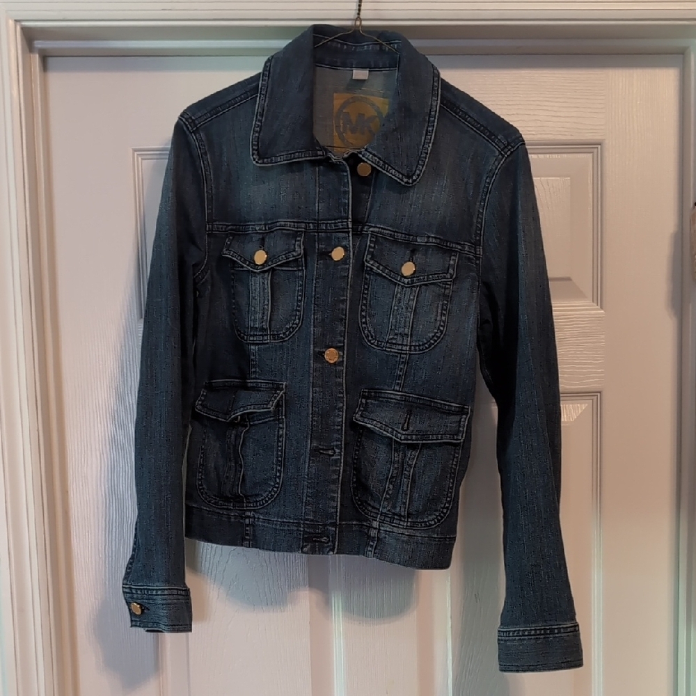 Michael Kors Women's Blue Denim Jacket